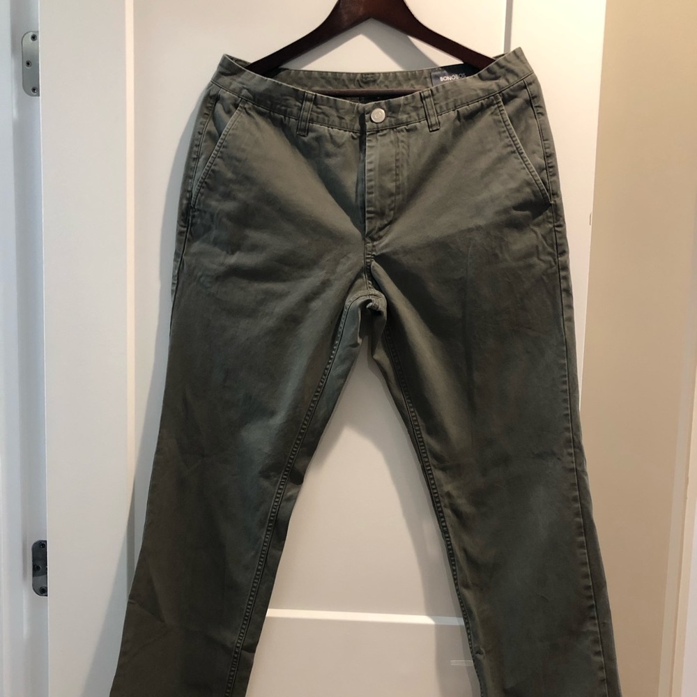 Dark Grey Bonobos Casual Chinos